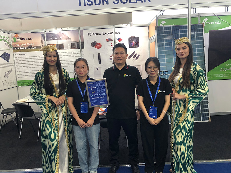 Tisun participated in Uzbekistan New Energy Exhibition